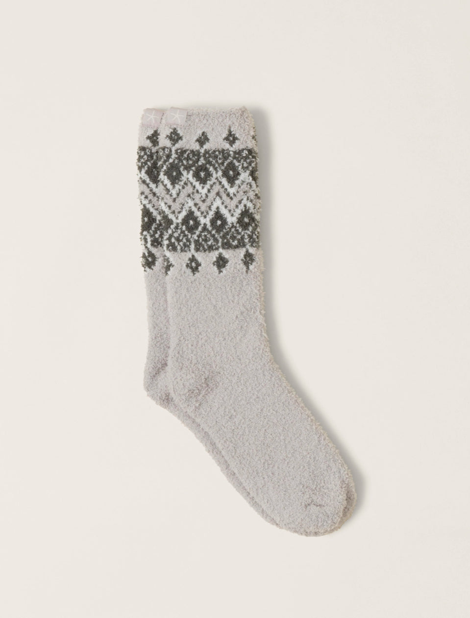 CozyChic Fair Isle Sock