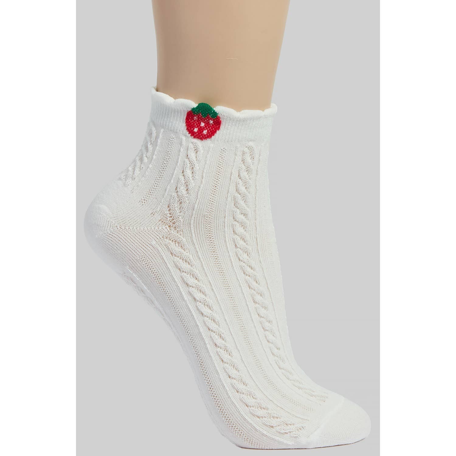 Strawberry Ankle Socks