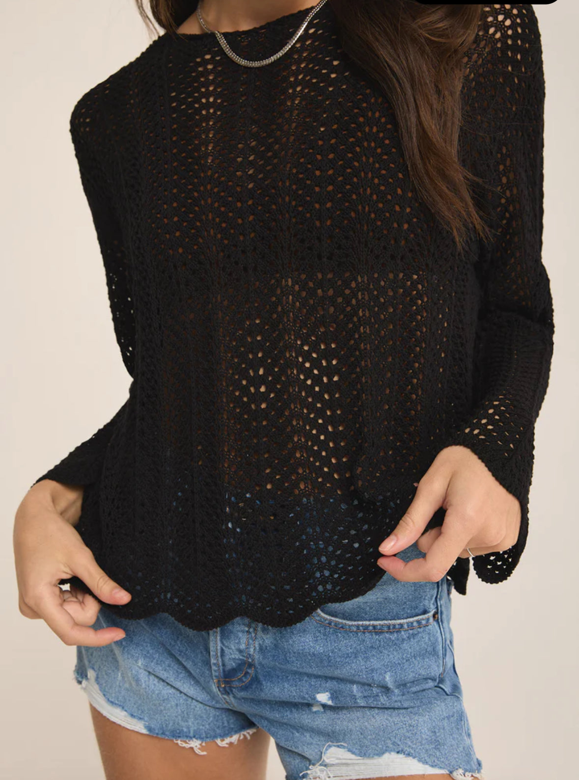 Donovan Crochet Top